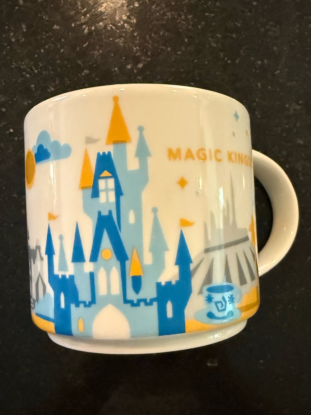 Magic Kingdom Starbucks you are here mug